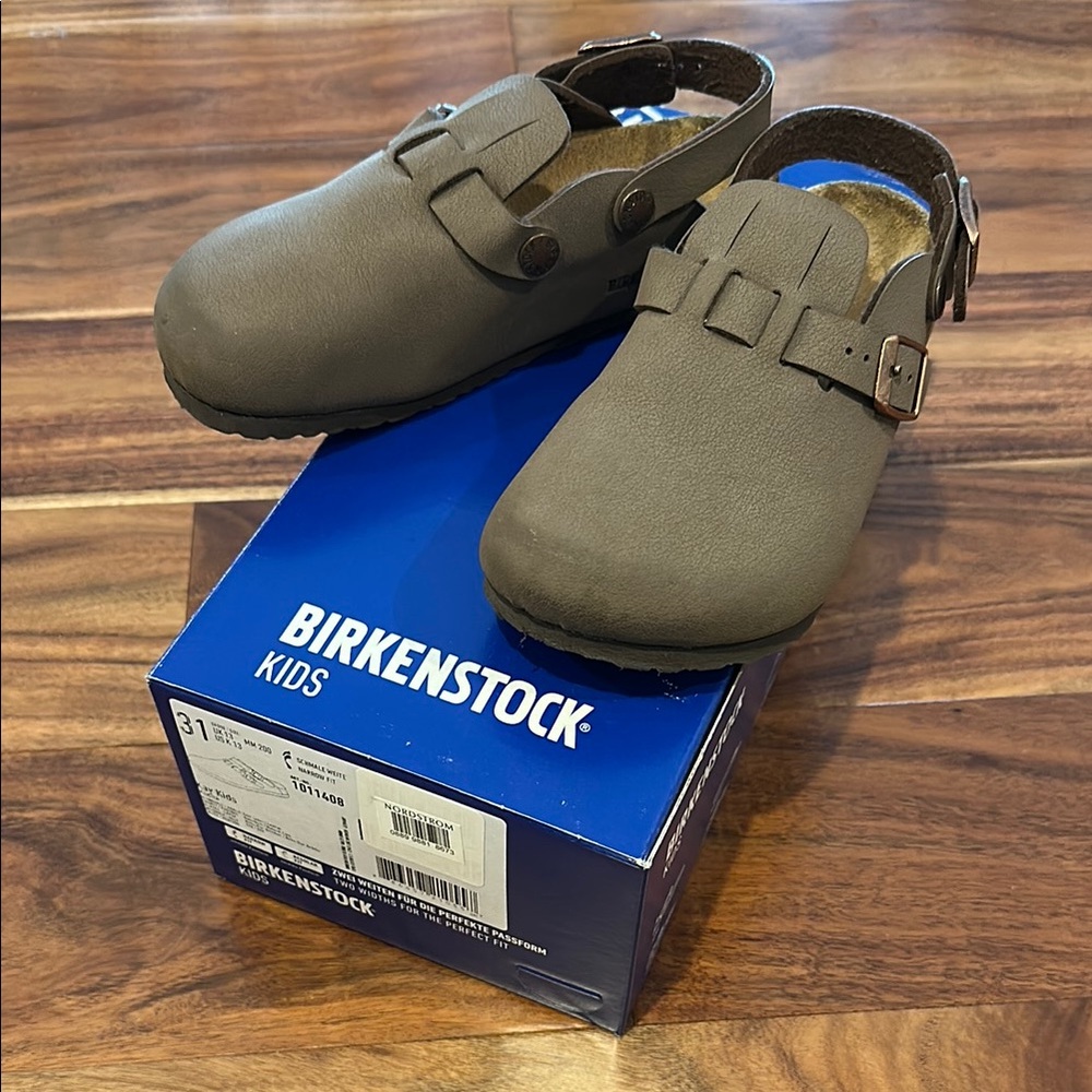 Kids Birkenstock clogs Kay mocha size 31/13c